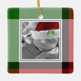 Holiday Pset Keepomwille Baby Foto eerste kerstdag Keramisch Ornament