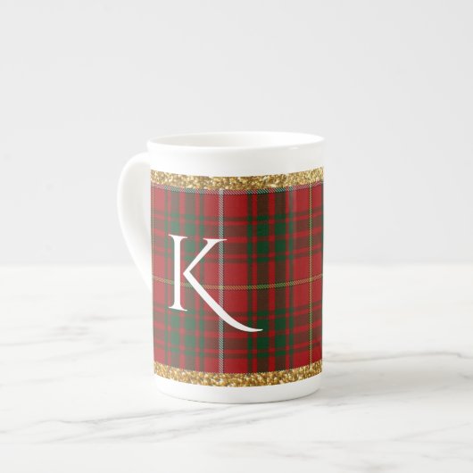 Holiday Pset Monogrammed China Mok (Links)