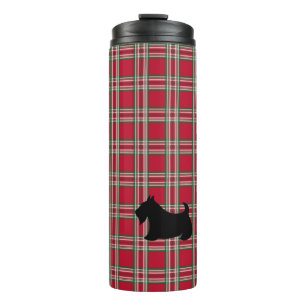 Holiday Pset Scottish Terrier Coffee Tumbler Thermosbeker