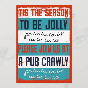 Holiday Pub Crawl/Beer Crawl Kaart