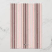 Holiday Pun Waterverf Golden Doodle Folie Kaart (Achterkant)