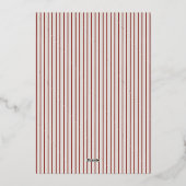 Holiday Pun Waterverf Golden Retriever Folie Kaart (Achterkant)