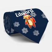 Holiday Raccoon Stropdas (Opgerold)