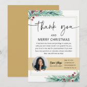 Holiday Real Estate Agent Foto Dank u Kaart (Voorkant / Achterkant)