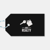 Holiday Real Estate Team Black Cadeaulabel (Achterkant Horizontaal)