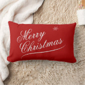 Holiday Red Christmas  Lumbar Cushion Kussen (Deken)