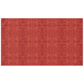 Holiday Red Gold French Embroidery Floral Tafelkleed (Voorkant (Horizontaal))