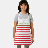 Holiday Red Green Grandma's Helper Kitchen Baking Schort (Insitu)