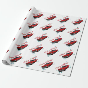 Holiday Red GTO Cadeaupapier