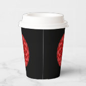 Holiday Red Papieren Bekers (Rechts)