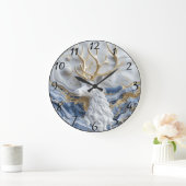 Holiday Reindeer Magic Display Grote Klok (Huis)