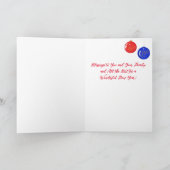 Holiday Reindegrens Collie Wenskaart Kaart (Binnen)