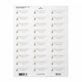 Holiday | Return Address Label (Full Sheet)