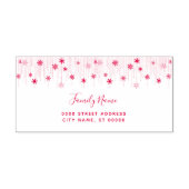 Holiday Return Address Self-inking Stamp Zelfinktende Stempel (Design)