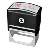 Holiday Return Address Self-inking Stamp Zelfinktende Stempel (Product)