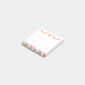 Holiday Ribbon Bell kerstcadeautjes Trees pasta Post-it® Notes (Schuin)