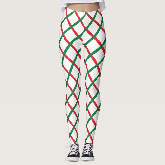 Holiday Ribbon Leggings (Voorkant)
