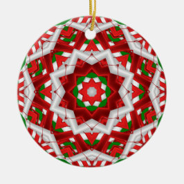 Holiday Ribbons Ornament