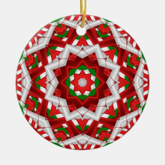 Holiday Ribbons Ornament (Voorkant)