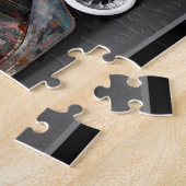 Holiday Roackabilly Hot Rod Santa Pin Up Girls Legpuzzel (Zijkant)