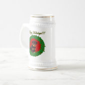 Holiday Rottweiler Bierpul (Voorkant links)