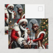 Holiday Royalty Postcard Briefkaart (Voorkant / Achterkant)