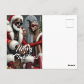 Holiday Royalty Postcard Briefkaart (Achterkant)