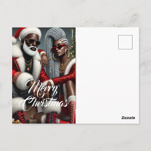 Holiday Royalty Postcard Briefkaart (Achterkant)