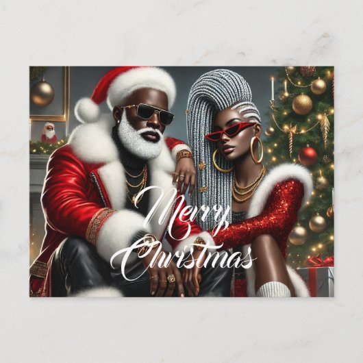 Holiday Royalty Postcard Briefkaart (Voorkant)