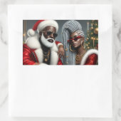 Holiday Royalty Rechthoekige Sticker (Tas)
