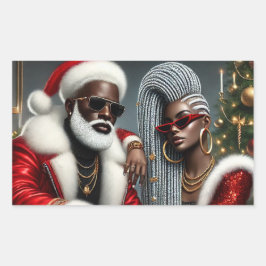 Holiday Royalty Rechthoekige Sticker