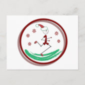 Holiday Runner Guy Briefkaart (Voorkant)