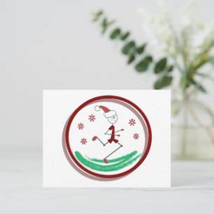Holiday Runner Guy Briefkaart