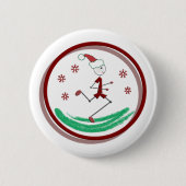 Holiday Runner Guy © Ronde Button 5,7 Cm (Voorkant)