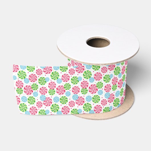 Holiday Satin Ribbon Satijnen Lint (Spoel)