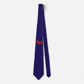 Holiday Scottish Terrier Tie Stropdas (Voorkant)
