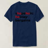 Holiday Scrabble Words design nr. 2 T-shirt (Design voorkant)