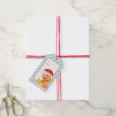 Holiday Scribble Zoe Cadeaulabel (Met Touw)