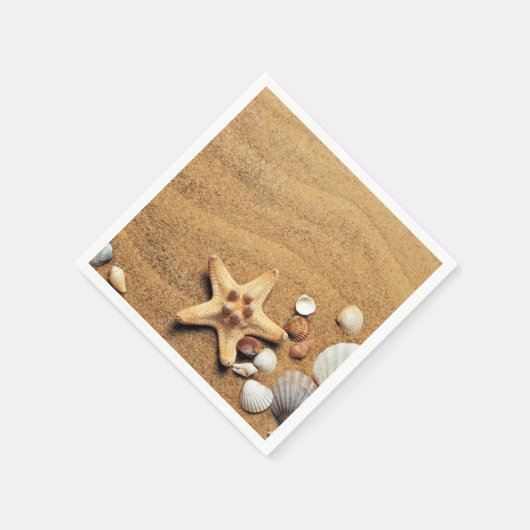 Holiday Seashells Beach Servet (Hoek)