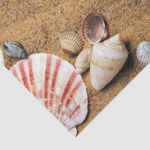 Holiday Seashells Beach Tissuepapier (Detail)