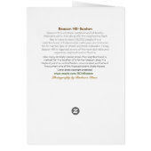 Holiday Season: Beacon Hill- Boston MA (Achterkant)