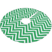 Holiday Season Chevron Pattern Kerstboom Rok (Gekanteld)