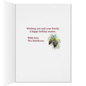 Holiday season squirrel card (Binnen (Rechts))