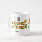 Holiday Seasoned Greetings Koffiemok (Voorkant links)