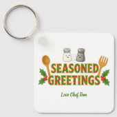Holiday Seasoned Greetings Sleutelhanger (Voorkant)