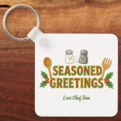 Holiday Seasoned Greetings Sleutelhanger (Voorkant)