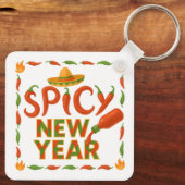 Holiday Seasoned Greetings Sleutelhanger (Achterkant)