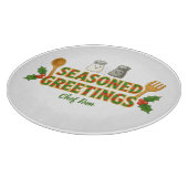 Holiday Seasoned Greetings Snijplank (Hoek)