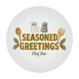Holiday Seasoned Greetings Snijplank