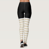 Holiday Sexy Elf Leggings Candy Cane Kerstmis (Achterkant)